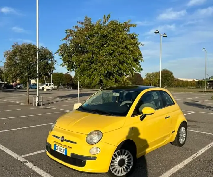 Fiat 500 1.3 JTD Lounge, colore giallo