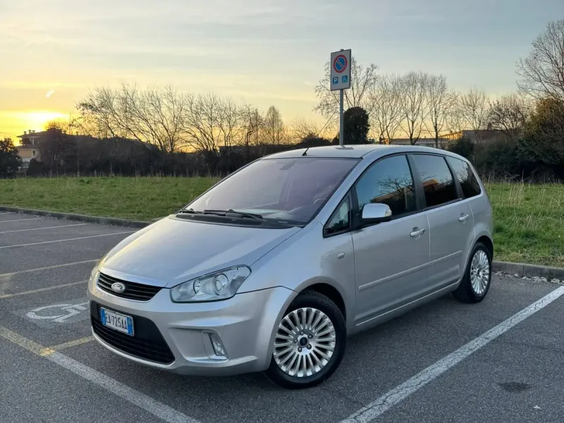 Ford C-Max 1.6 TDCi 90 CV Titanium, colore argento