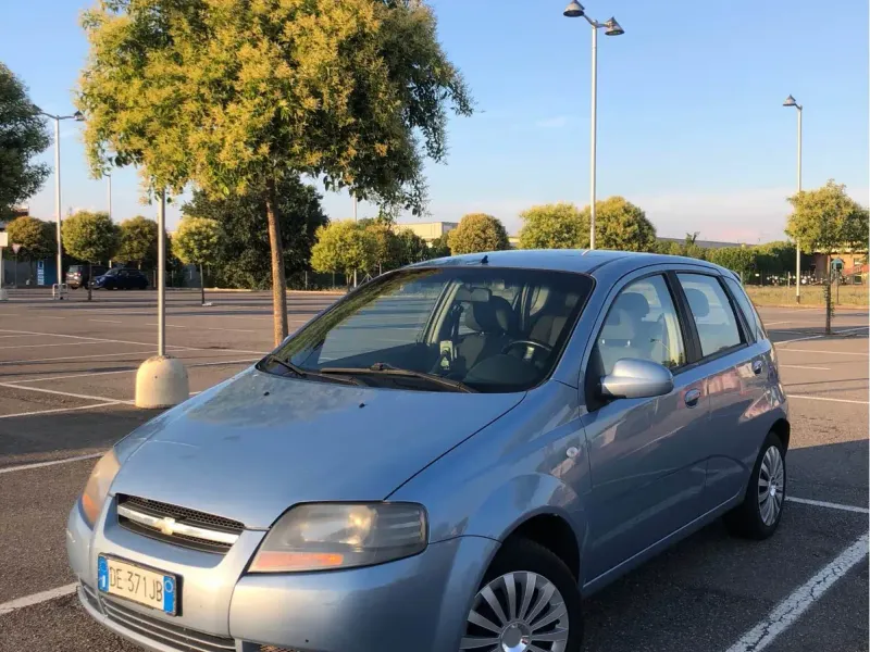 Chevrolet Kalos 1.2 S GPL, colore blu