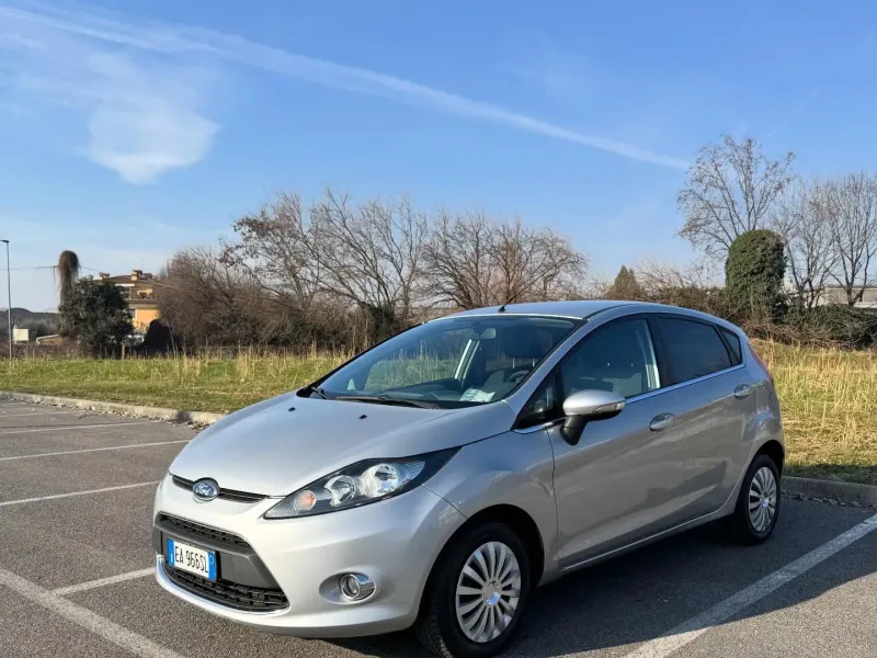 Ford Fiesta 1.4 5 porte GPL Titanium, colore argento