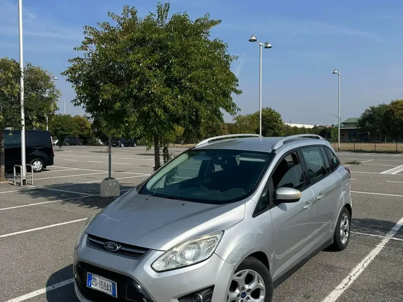 Ford C-Max 1.6 TDCi Plus 7 posti, colore argento